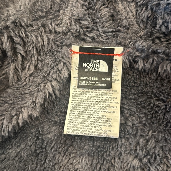 The North Face | 12-18month baby gray winter coat reversible great condition - Picture 6 of 6